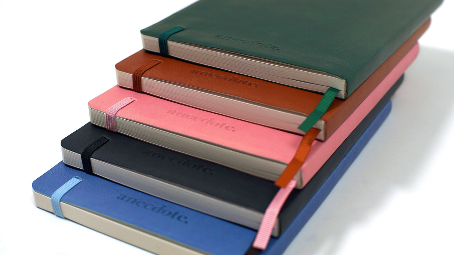 Softcover Journal - Sleek Design with Thick 80 gsm Paper: Black