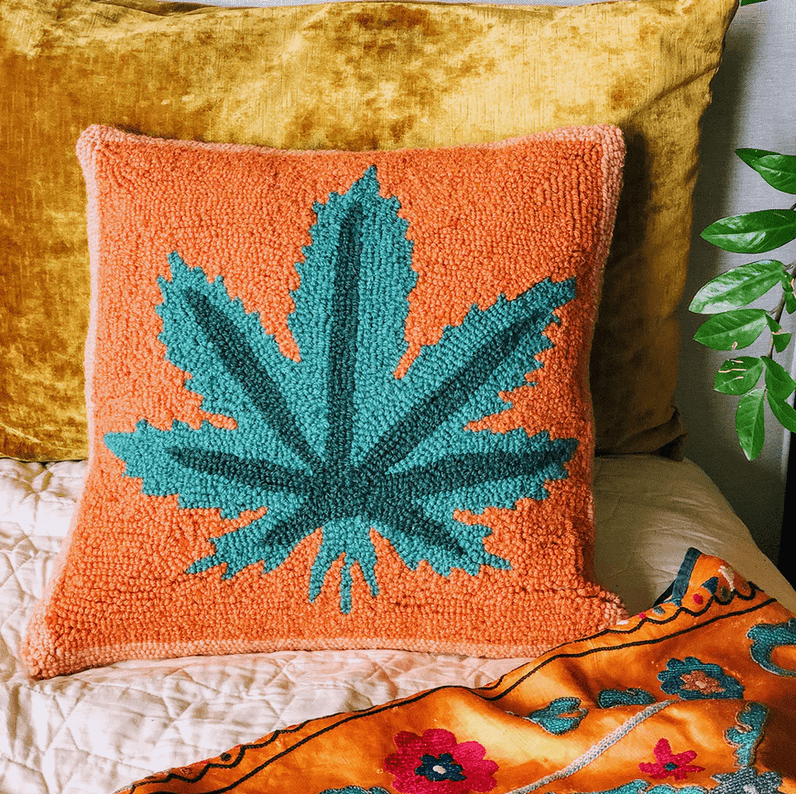 Mary Jane Hook Pillow by Justina Blakeney