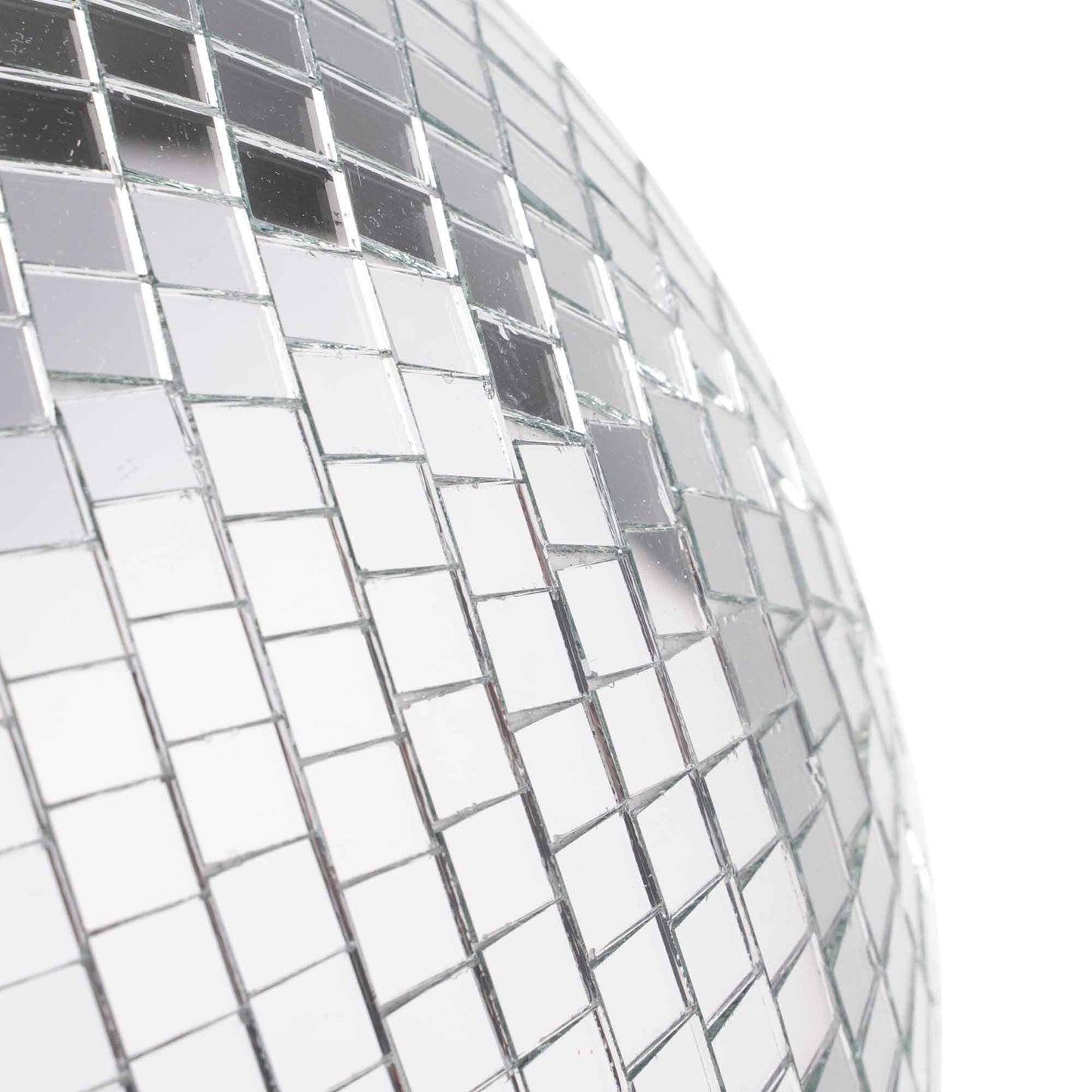 Mirror Disco Ball 16" - Silver: Silver