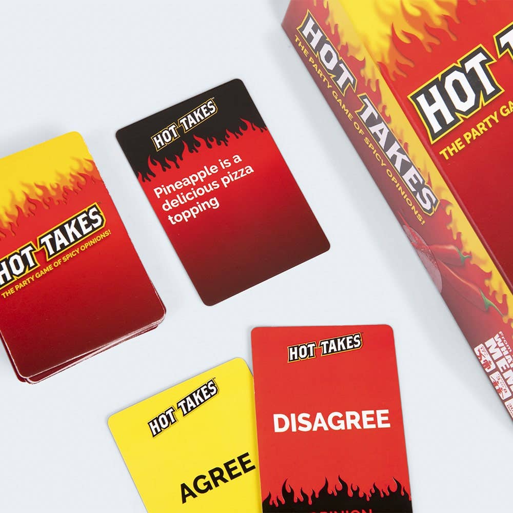 Hot Takes - The Game of Spicy Opinions and Heated Debates