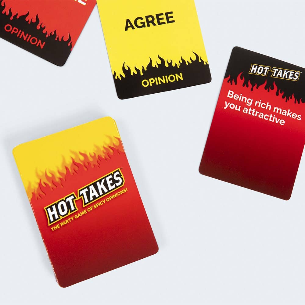 Hot Takes - The Game of Spicy Opinions and Heated Debates