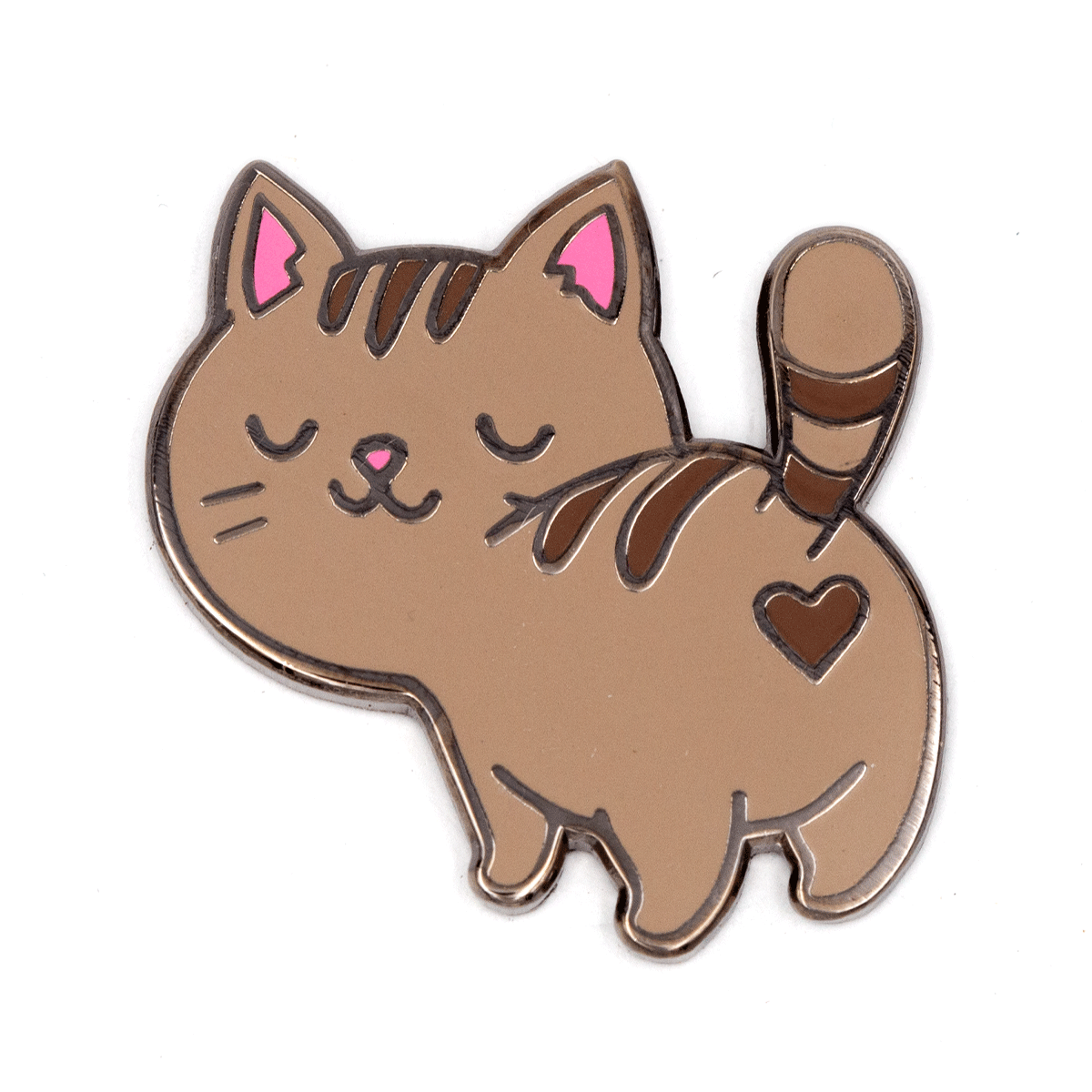 Cat Butt Enamel Pin