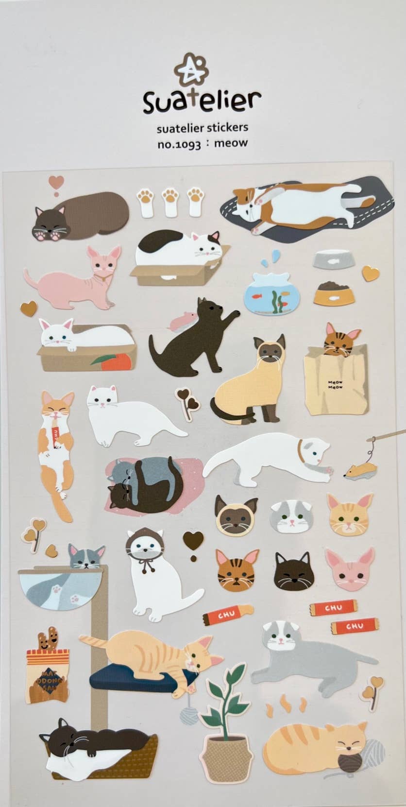 01093 MEOW STICKERS