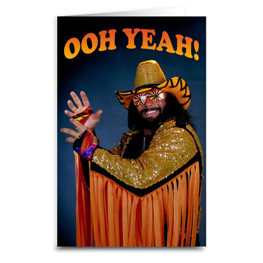 Macho Man "Ooh Yeah" Card: Card & Envelope Only