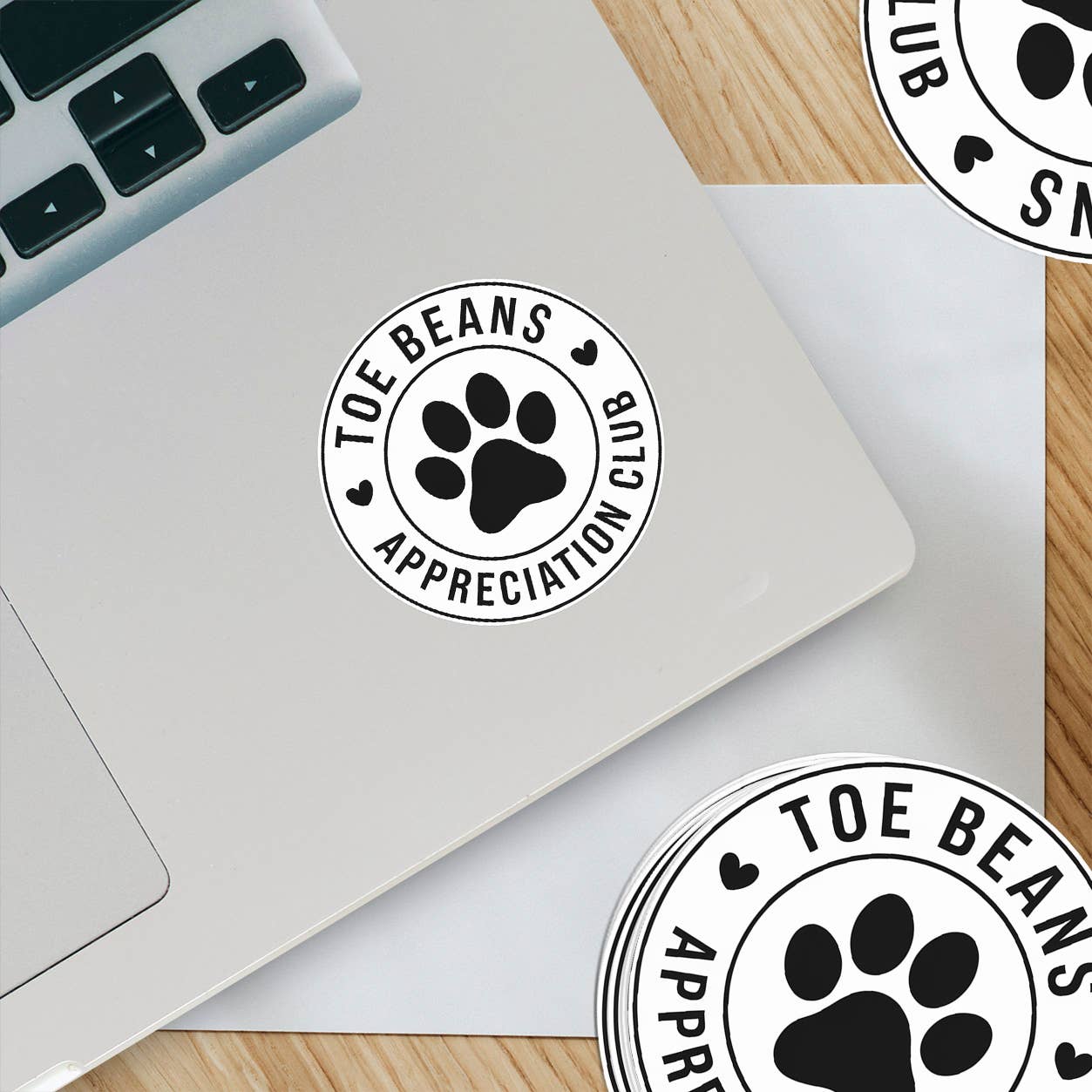 Toe Beans Appreciation Club Sticker