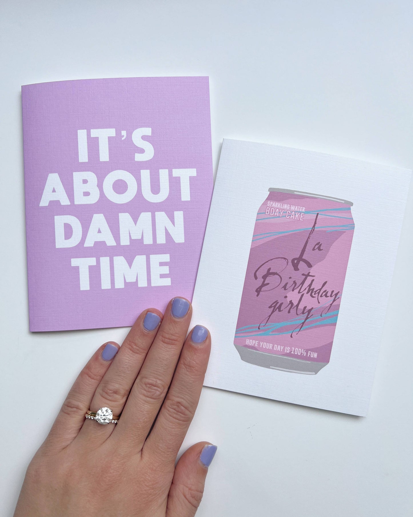 It's About Damn Time Card