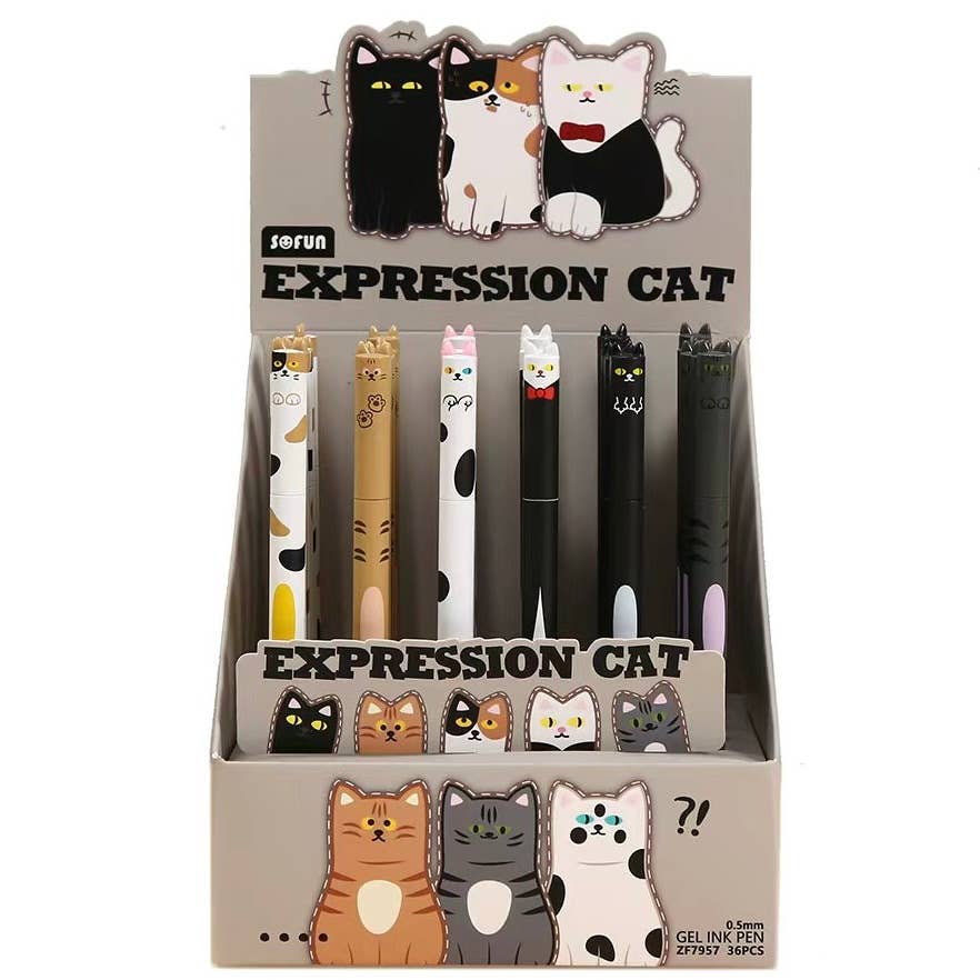 Expression Cat Gel Pen-36
