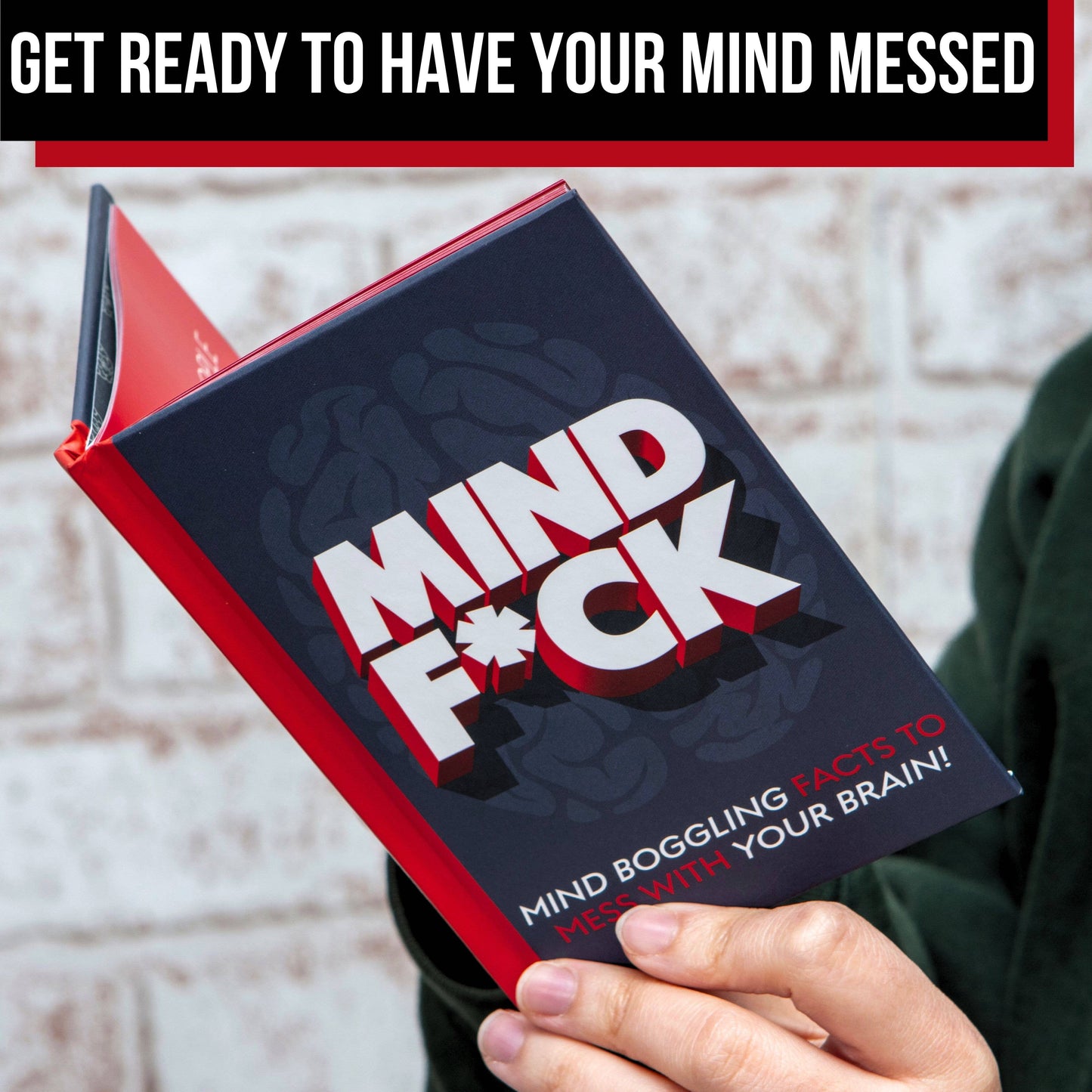 Mindf*ck Gift Book - Mind Boggling Facts - Men's Gifts