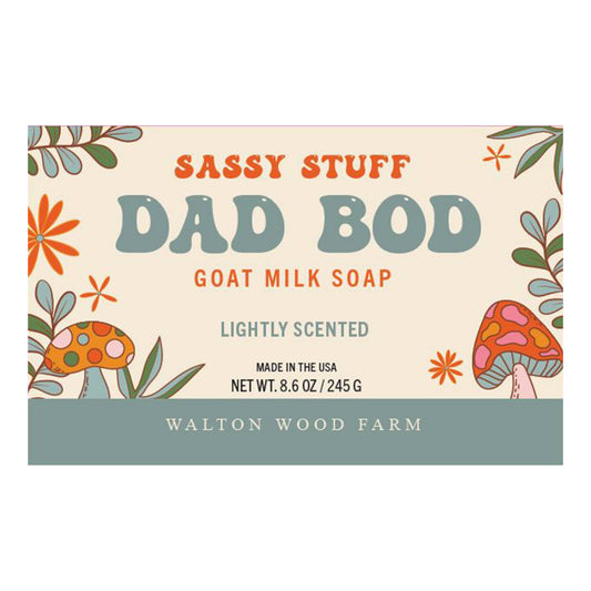 Dad Bod Goat Milk Bar Soap 8.6oz