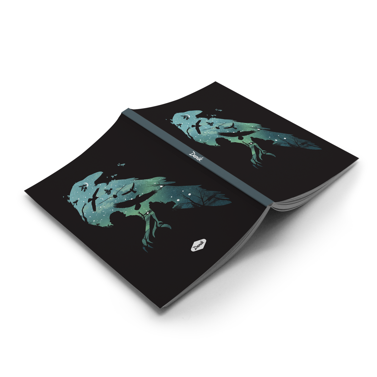 Nights Watch Soft Touch Layflat Notebook | LFC1337L