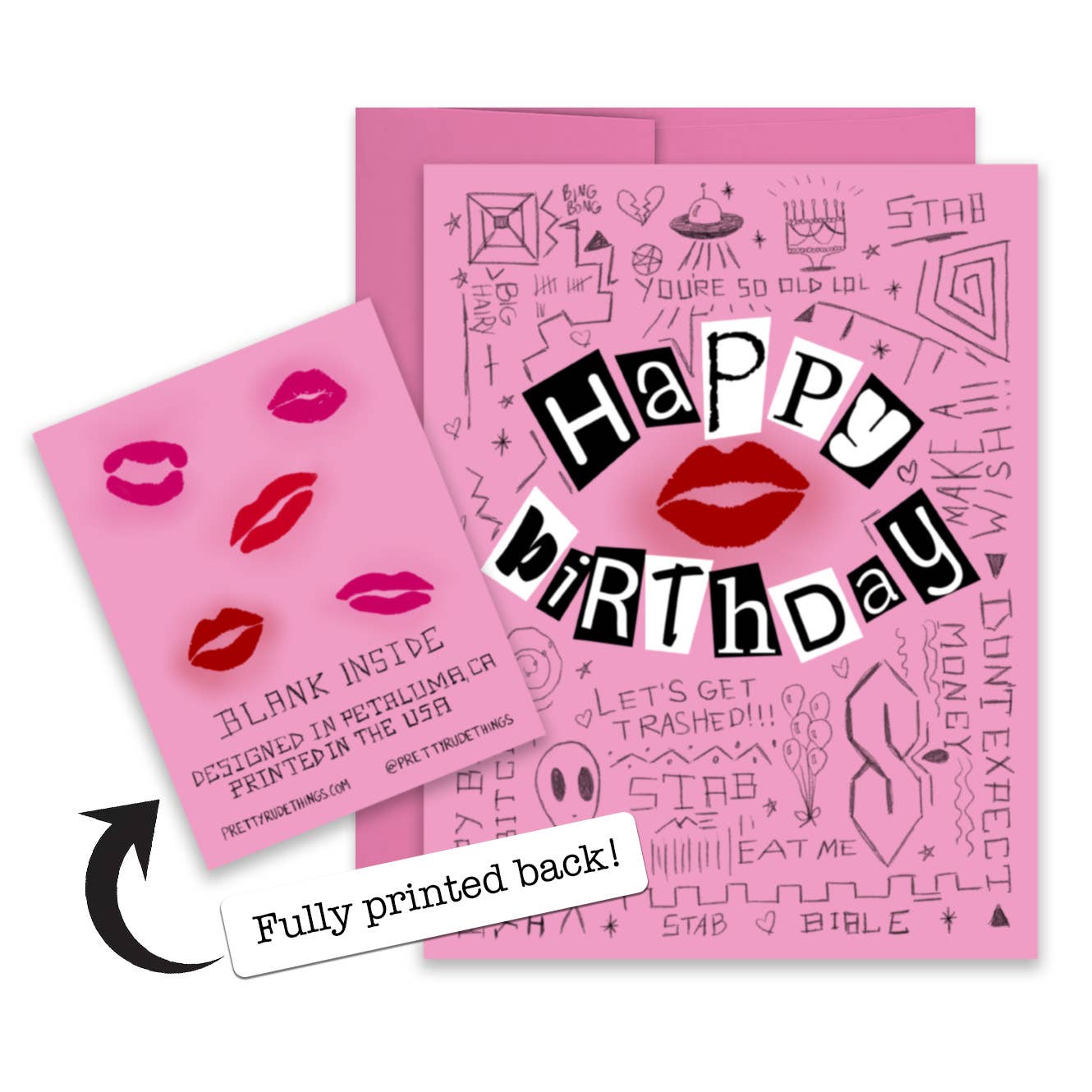 Means Girls Happy Birthday Burn Book Card