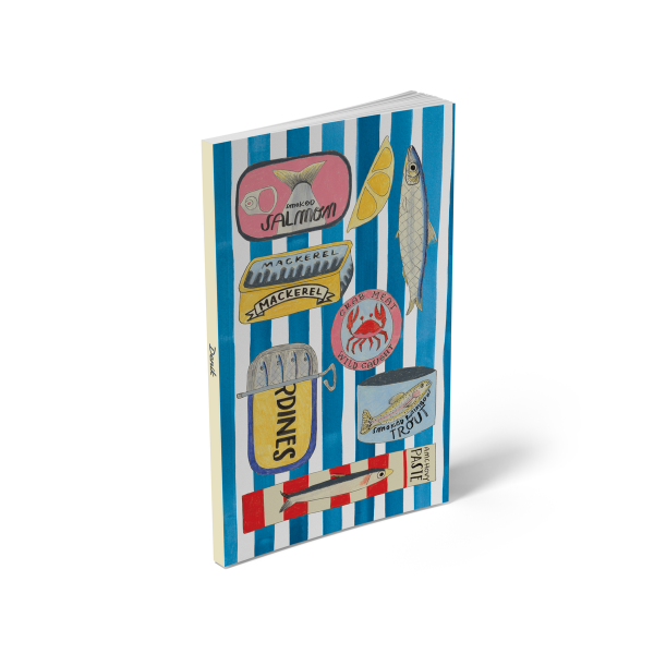 Tinned Fish Soft Touch Classic Layflat Notebook LFC2207L