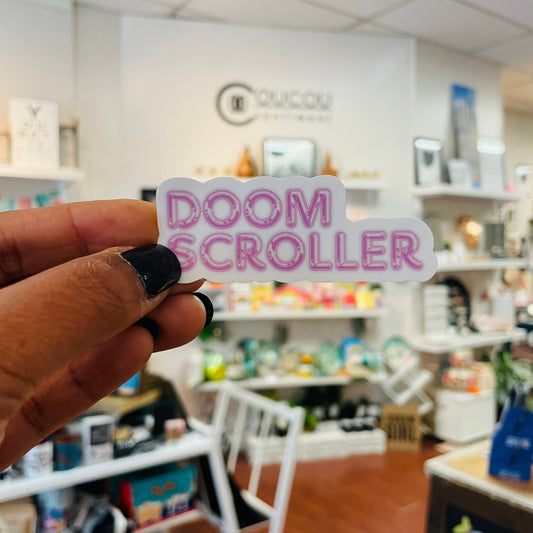 Doom Scroller Sticker