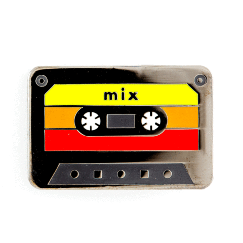 Mix Tape Enamel Pin