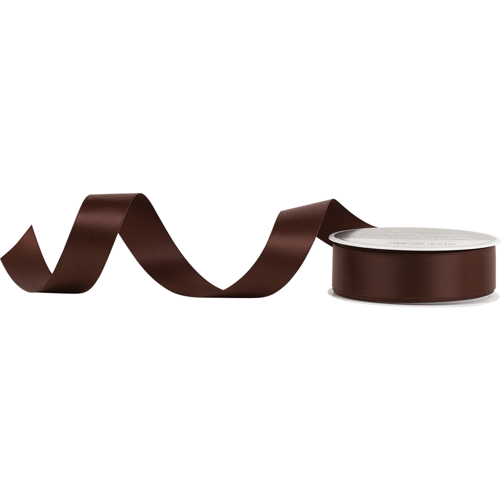 Chocolate Luxury Satin Ribbon