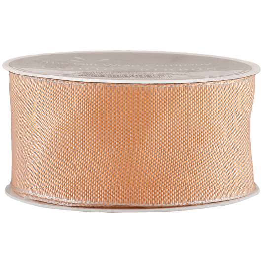 Wired Bright Peach Ribbon