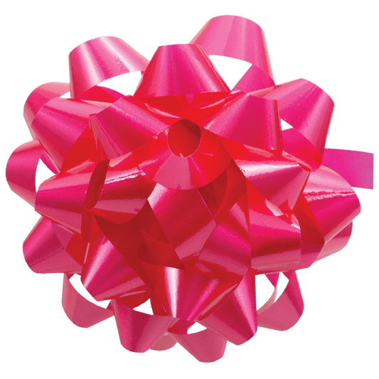 Raspberry High Gloss Mega Decorative Bow