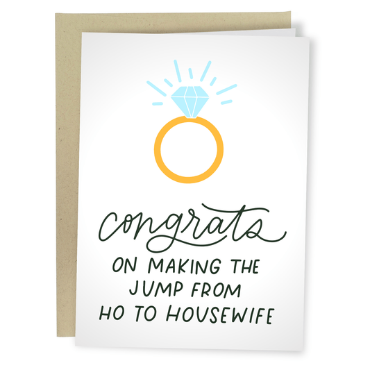 Congrats On Making The Jump... Card