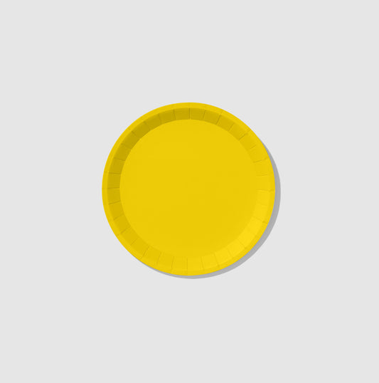 Sunshine Yellow Classic Small Plates (10 Count)