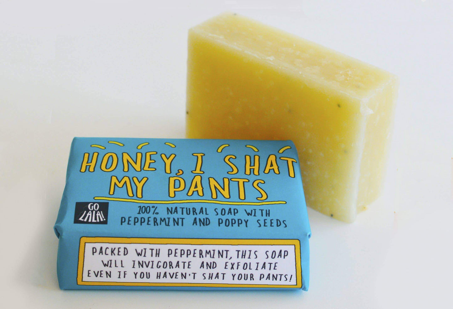 Honey, I Shat My Pants Soap Bar Funny Rude Novelty Gift Vegan