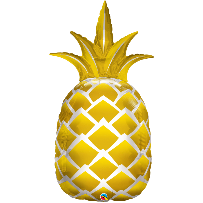 44" Golden Pineapple Balloon