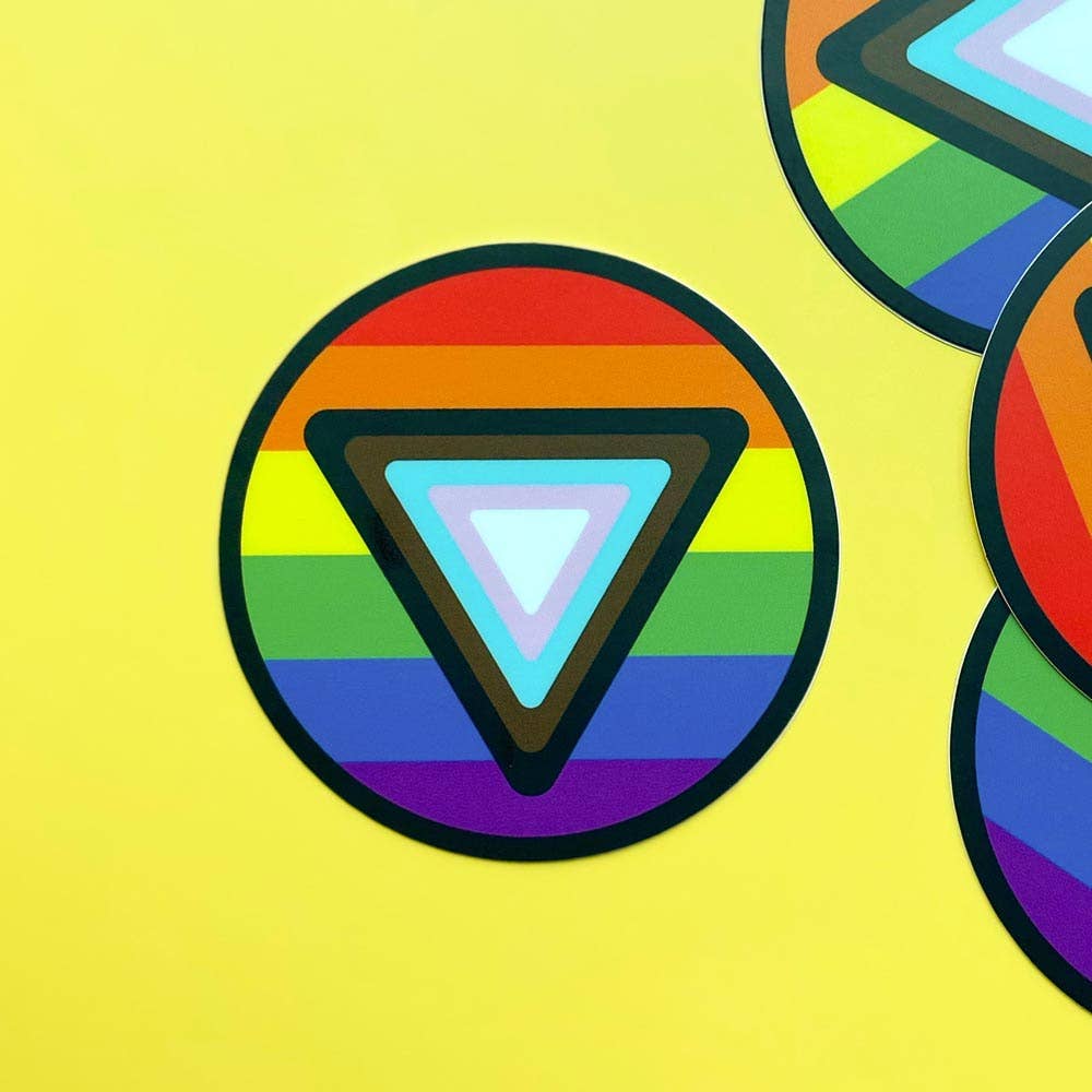 LGBTQ+ Safe Space Pride Rainbow Sticker