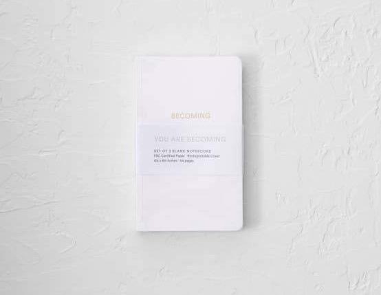 You Are Becoming - Blank Notebook Set