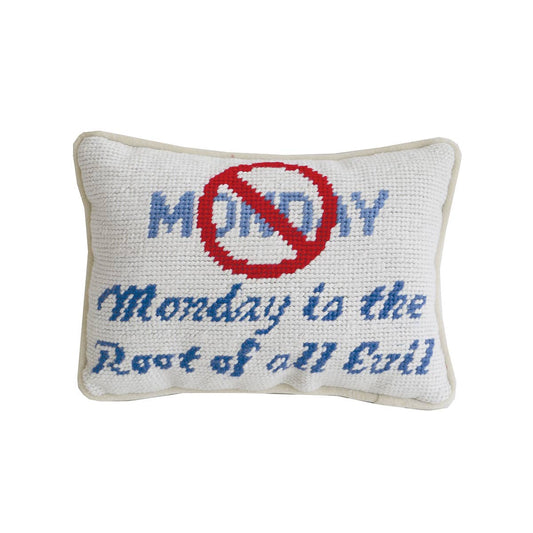 The Root Needlepoint Petite Pillow