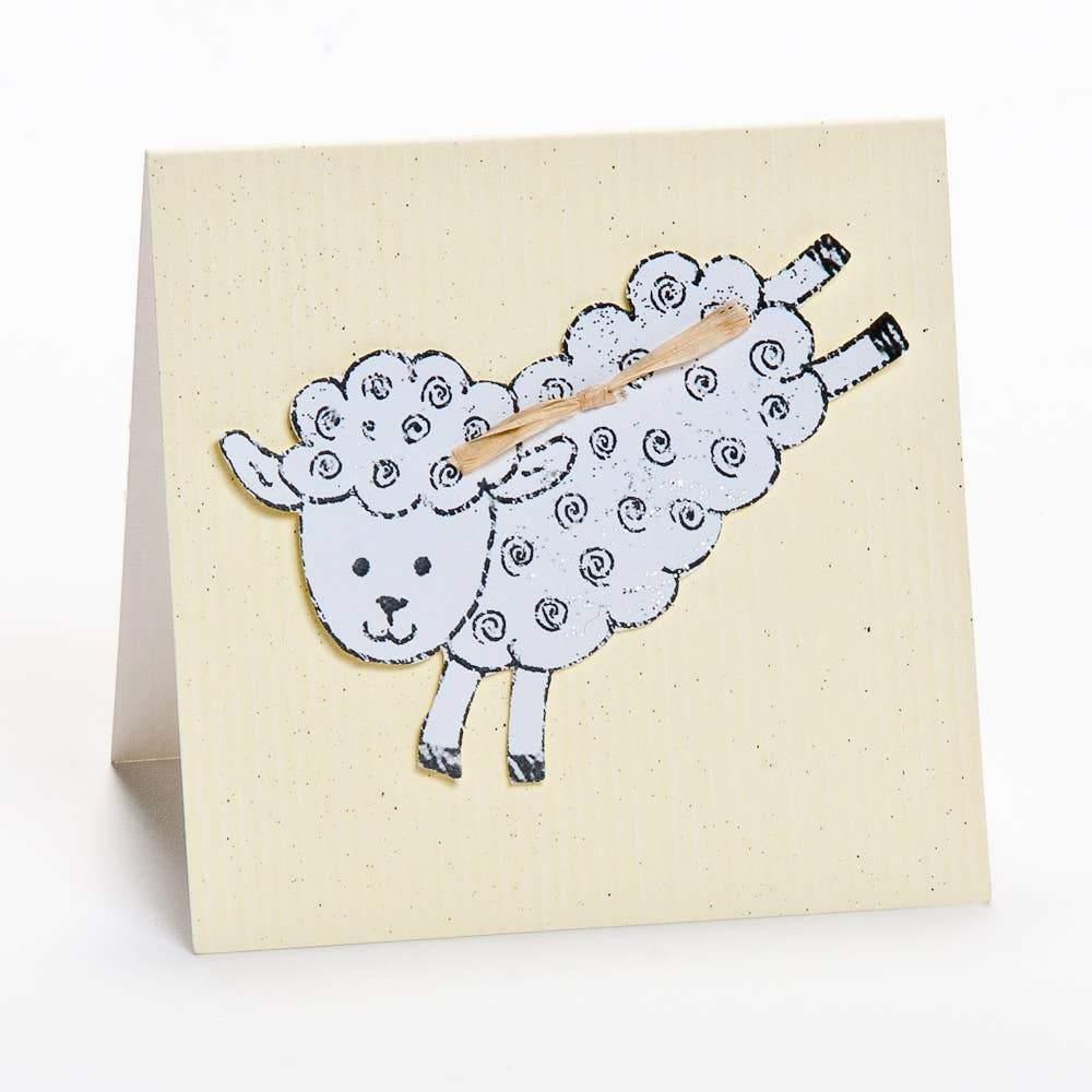 Lamb Gift Enclosure Card