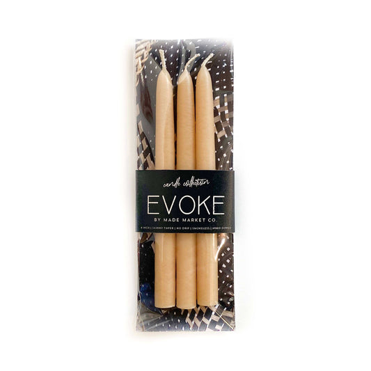 Ivory - Skinny Tapered Candles