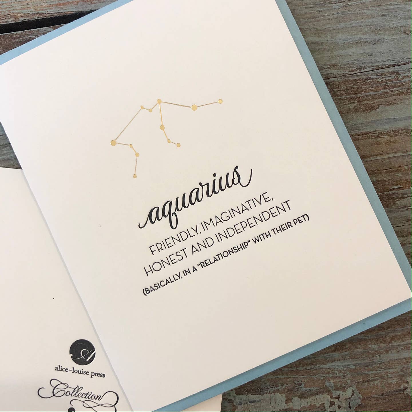 Aquarius Card