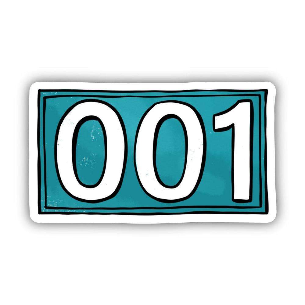 Player 001 Badge - Sticker