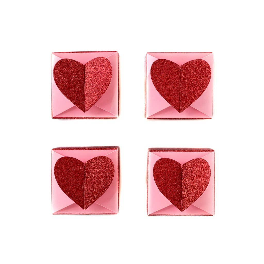 Valentines Heart Favor Boxes