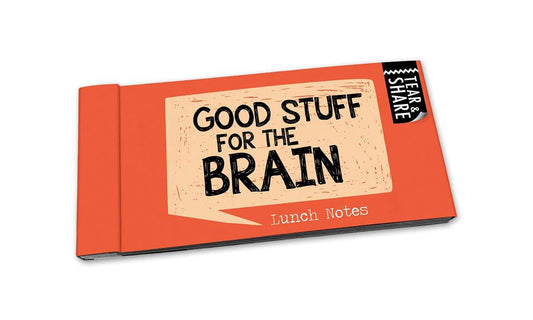 Good Stuff for the Brain Tear & Share Notecards