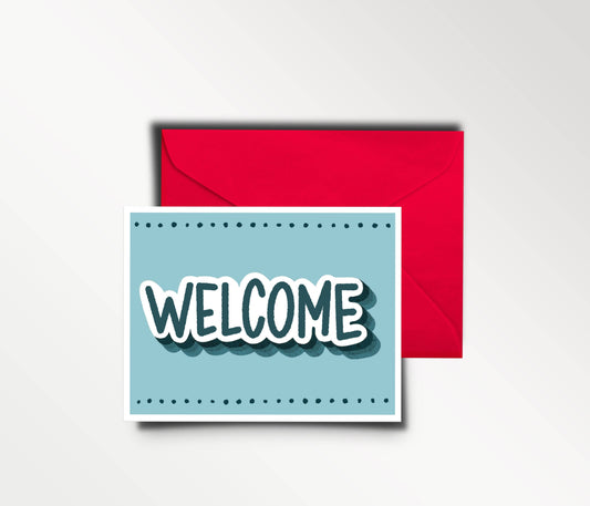 Welcome Card