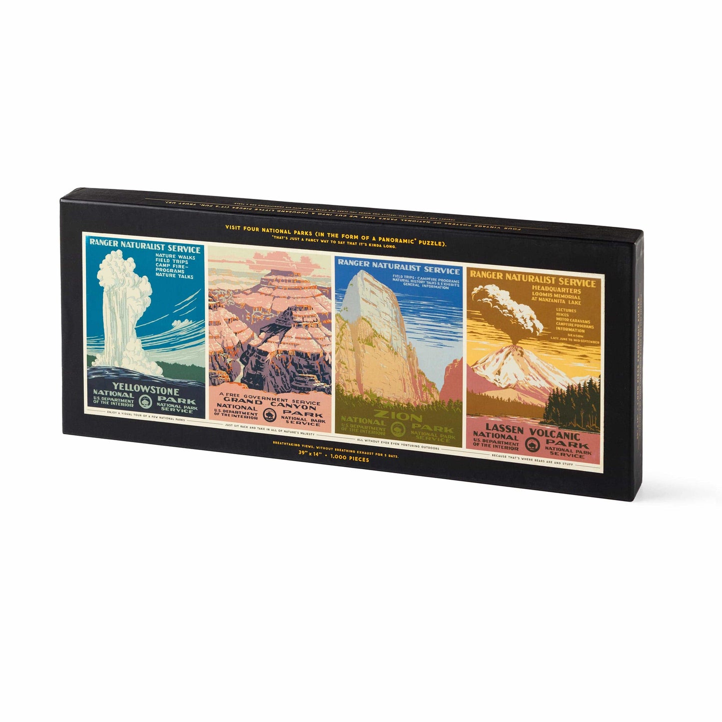 National Parks 1,000 Piece Panoramic Puzzle