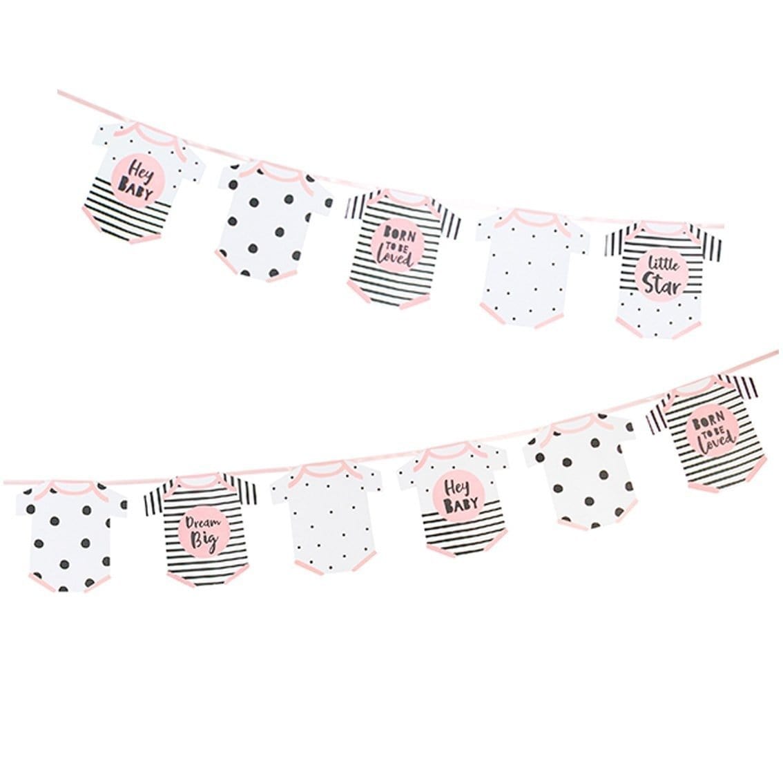 Born To Be Loved Pink Garland