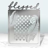 BLESSED FOLDING METAL CARD