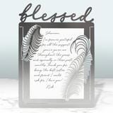 BLESSED FOLDING METAL CARD