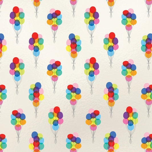 Bunch of Balloons Wrapping Paper