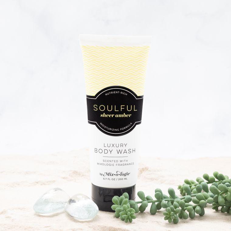 Luxury Body Wash/Shower Gel - Soulful (sheer amber) scent