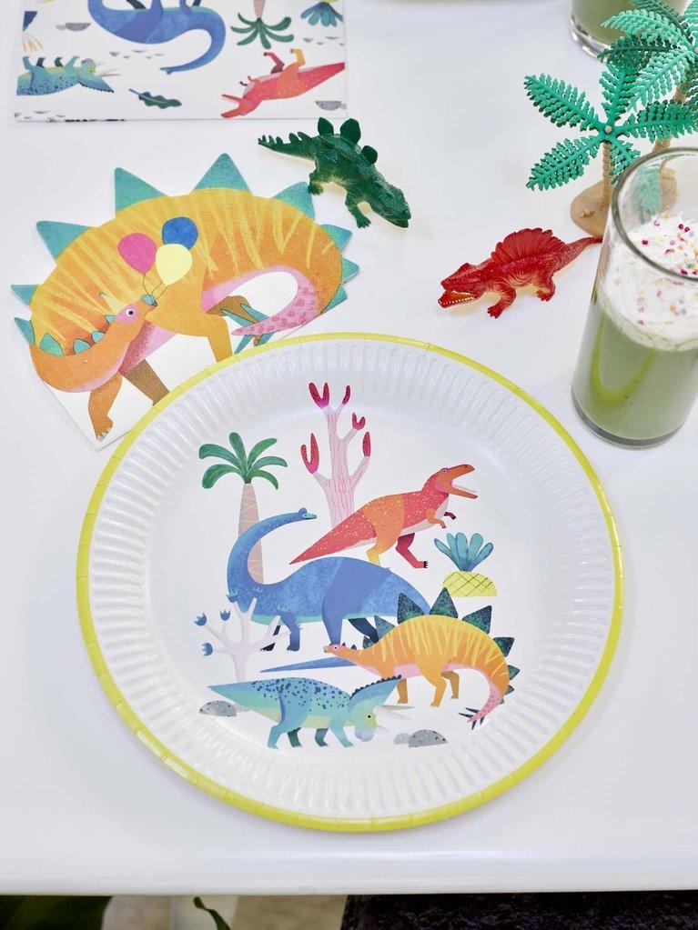 Party Dinosaur Shaped Napkins