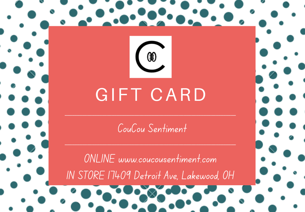 CouCou Sentiment Gift Card
