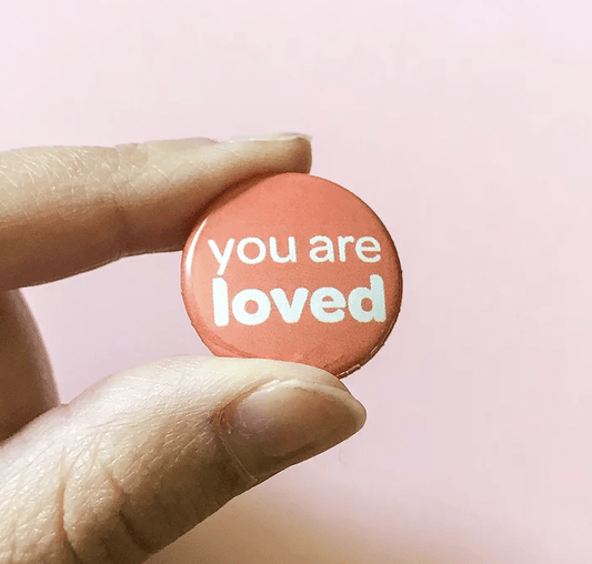 "you are loved" tangibles magnet