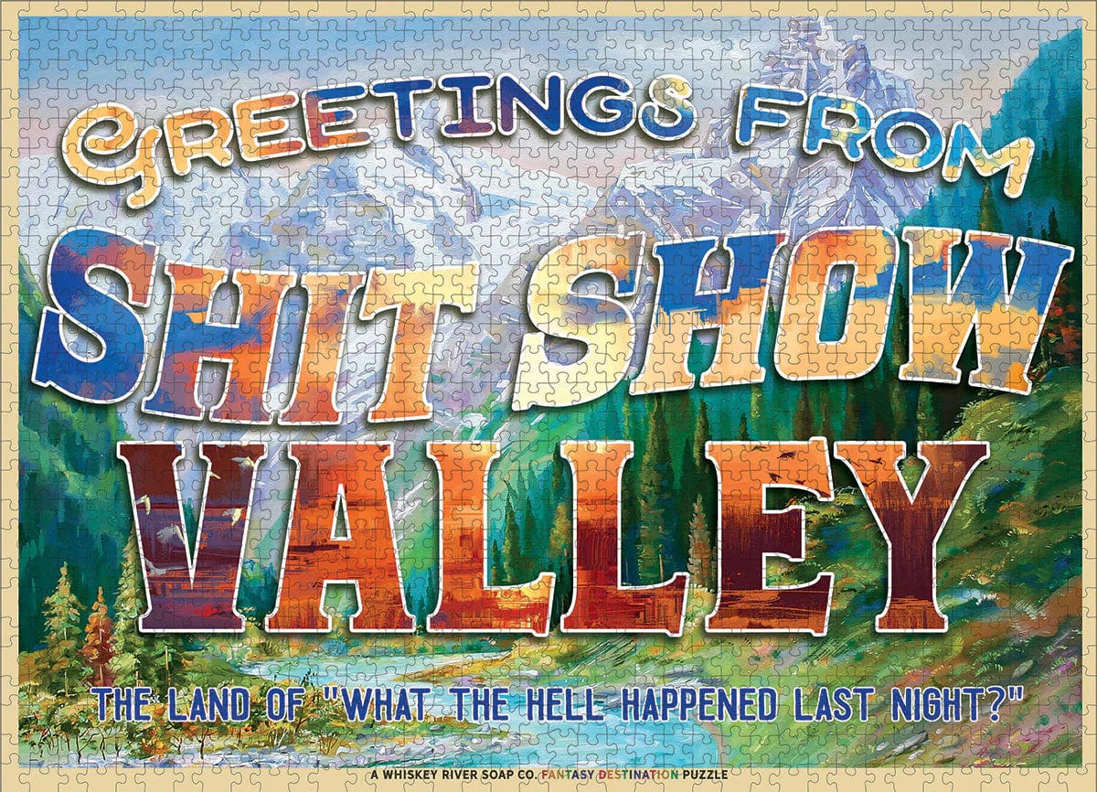 Greetings from Shit Show Valley Puzzle