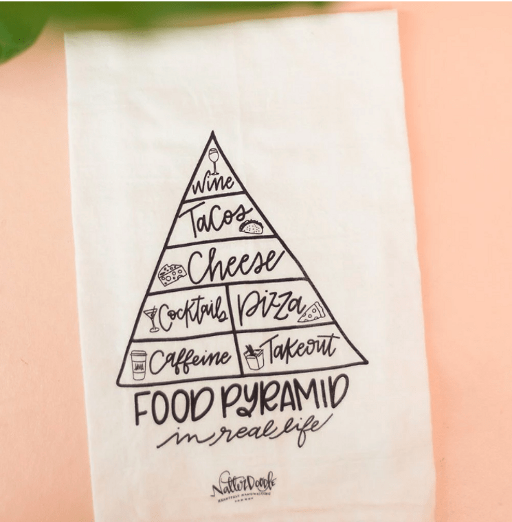 Food Pyramid Beverage Sack