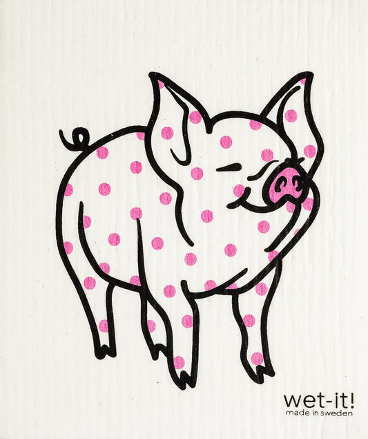 Polka Pig Wet-It