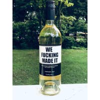 Funny Wine Bottle Labels Set