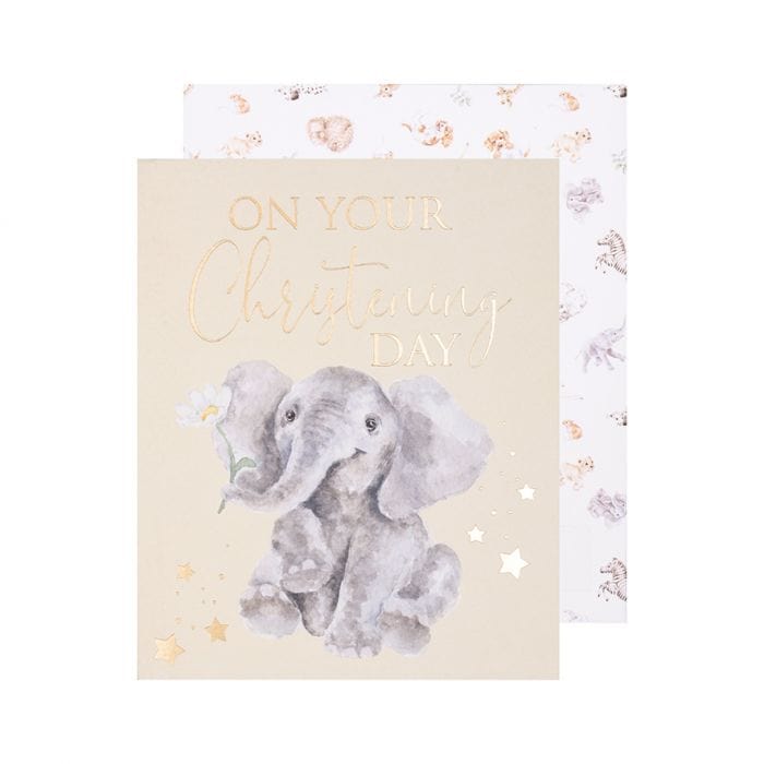 On Your Christening Day Card