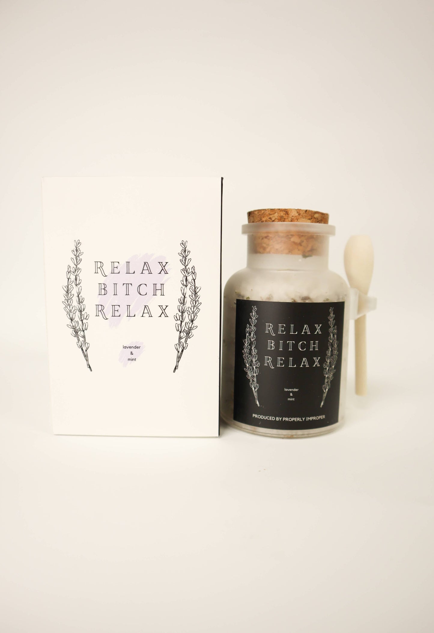 Relax Bitch Relax - Lavender & Mint Bath Salts
